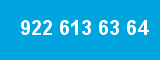 922 613 63 64